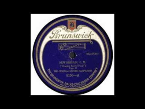 'Amazing Grace' first/earliest/oldest/original recording - 1922 by Original Sacred Harp Choir