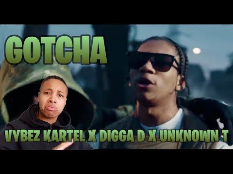MAD LINK UP 🔥✈️ Vybz Kartel x Digga D x Unknown T x Sean D - Gotcha | REACTION
