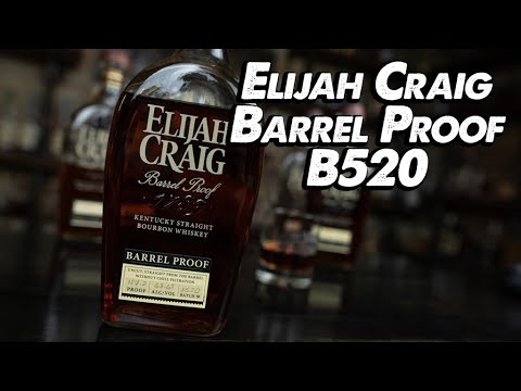 Elijah Craig Barrel Proof B520 Whiskey Review! Breaking the Seal Ep#102
