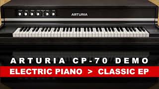 Video thumbnail for Arturia CP-70 V Demo Classic EP Sounds V-Collection X Yamaha Stage Piano Electric Piano CP-70a by Jochen Reulbach