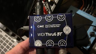 Video thumbnail for CME WIDI THRU6 BT First Impressions  - Sync Test by Dj Puzzle (iOS Experiments)