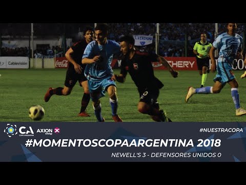 #MomentosCopaArgentina Newell's - Defensores Unidos
