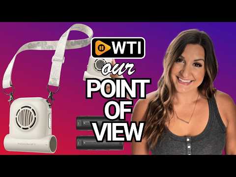 InoKraft Portable Rechargeable Fan for Hiking & Travel - WTI product video review