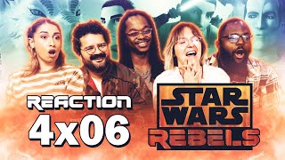 Star Wars: Rebels | 4x6 Flight of the Defender | Group Reaction