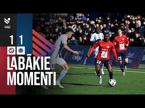 3. kārta: FS Jelgava 1:1 Riga FC (Labākie momenti)