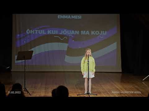 Emma Mesi - Õhtul, kui jõuan koju