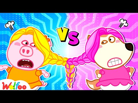 Lucy vs Nancy, Sharing is Caring! - Wolfoo Kids Stories About Friendship 🤩 Wolfoo Kids Cartoon