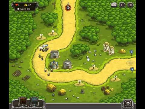 Kingdom Rush Level 1 Heroic Challenge Walkthrough