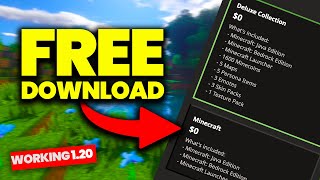 How to Get Minecraft for Free 2023 & 2024 (Download Minecraft for Free on PC)