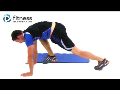 Lower Body HIIT for Strong Legs Fitness Blender HIIT Man Workout