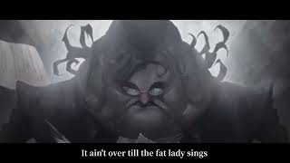 &quot;It ant Over Till the fat lady Sings&quot;