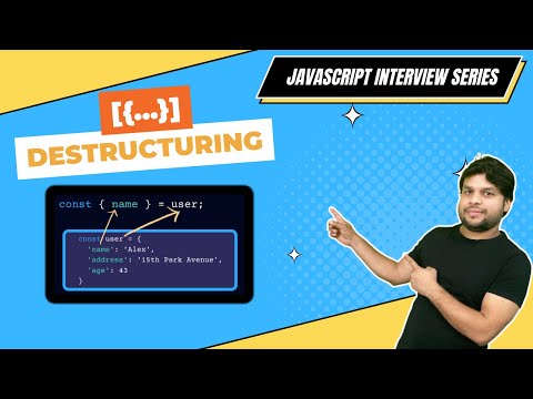 Object And Array Destructuring In Javascript Hindi Javascript Destructuring Codingbuddha