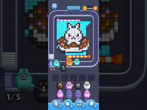 Pixel Flow Level 510 Walkthrough