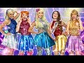 POP STARS DISNEY PRINCESSES POP MUSIC SING AND DANCE Elsa Anna Belle Cinderella And Aurora