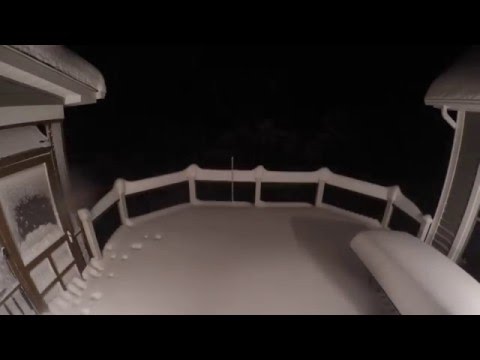 Winter Storm Jonas Time Lapse Winchester, VA
