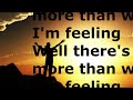 Be the One-Jeremy Camp (Lyrics)