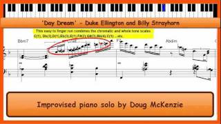 &#39;Day Dream&#39; - (Ellington/Strayhorn)- Jazz piano tutorial