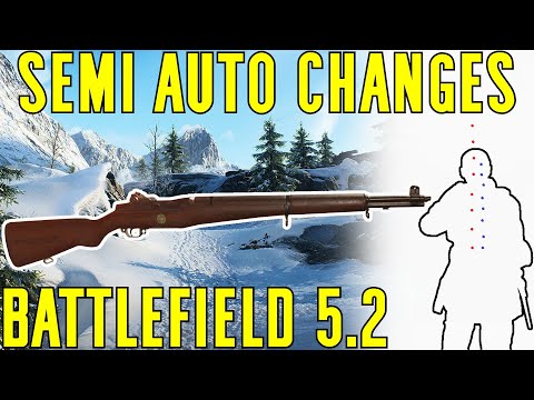 5.2 Semi Auto Changes to Recoil and Rate of Fire - Battlefield V