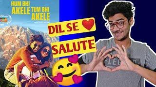 Hum Bhi Akele Tum Bhi Akele movie review | disney plus hotstar | hum bhi akele tum bhi akele