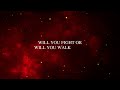 Red Let It Burn Lyric Video
