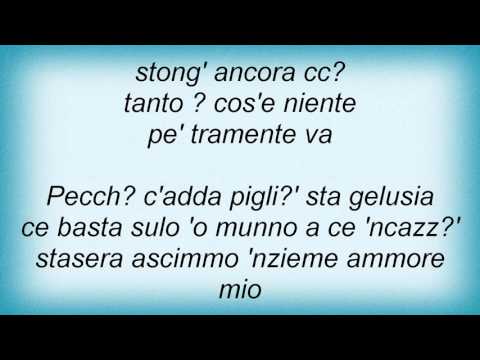 18428 Pino Daniele - Ammore Scumbinato Lyrics