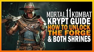 Mortal Kombat 11 Krypt Guide Part 1 - How To Unlock The Forge & Shrines