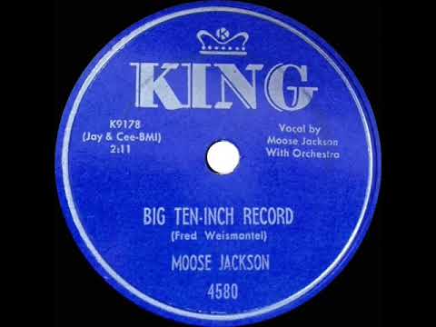 1952 Bull Moose Jackson - Big Ten-Inch Record