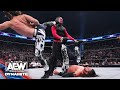 ROH World 6 Man Champs Young Bucks Hangman Page Vs The Hardys Zay 10 25 23 AEW Dynamite