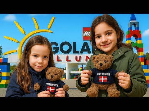 Day in the Legoland Billund, Denmark - REAL LEGO® AMAZING Park