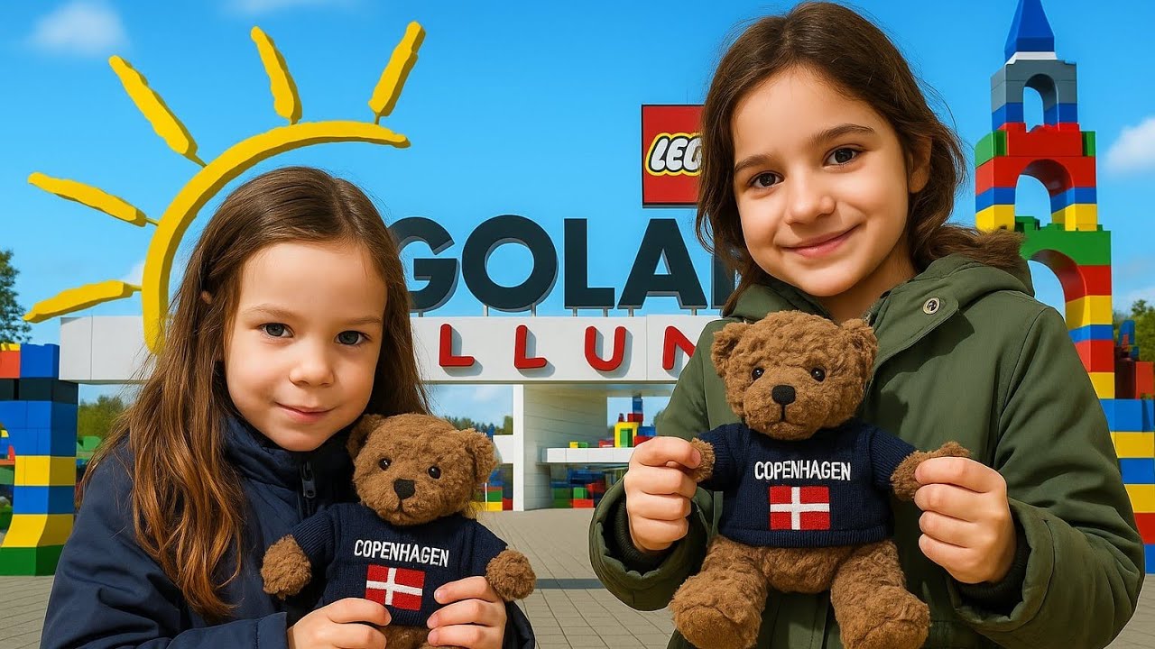 Day in the Legoland Billund, Denmark - REAL LEGO® AMAZING Park