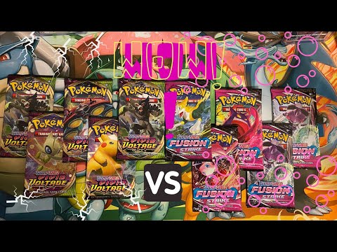 Pokemon Fusion Strike vs Vivid Voltage! Hit City!