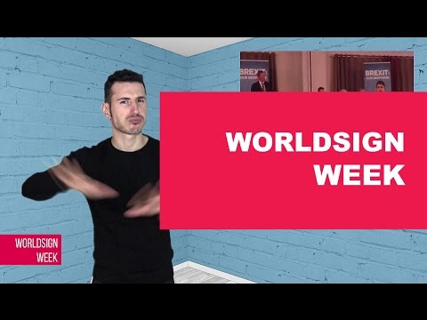 WORLDSIGN | Irish Comedian Upsets Deaf Community, Russia Becomes Biggest Crude Oil Producer...