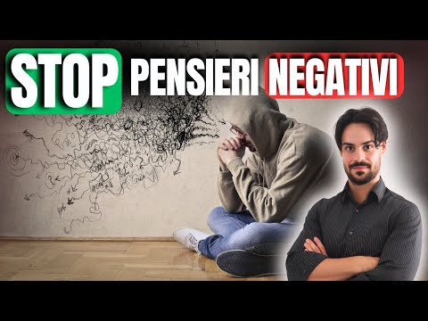 Come liberarsi dai pensieri negativi dell'ansia