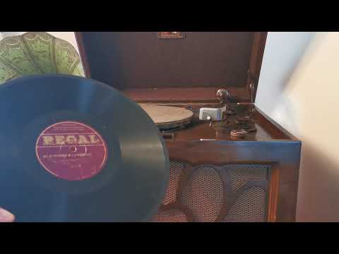 All By Yourself In The Moonlight ~ Hal Swain's Café Royal Band ~ HMV 501 Radiogram ~ Regal 78rpm