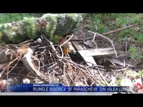 Ruinele bisericii „Sf Parascheva” din Valea Lungă (Columna TV)