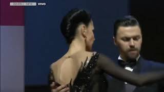 Campeones Mundiales tango escenario 2018 Dmitry Vasin Sagdiana Hamzina (Rusia)