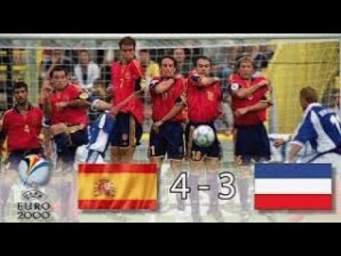 Euro 2000 Spain 4 3 Yugoslavia all goals and highlights #euro2000 #Spain4 3Yugoslavia