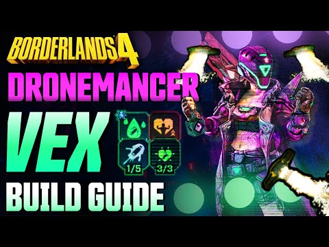 The STRONGEST Blood Shot Build | Dronemancer Vex UVH6 Guide | Borderlands 4