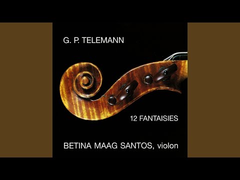 Fantasia for Violin No. 7 in E-Flat Major, TWV 40:20: I. Dolce