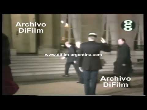 The President of the Soviet Union Mikhail Gorbachev visits France 1990 FOOTAGE ARCHIVE