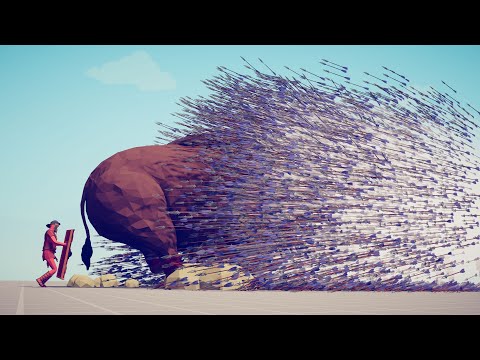 MAMMOTH & SHIELD BEARER vs EVERY GOD - Totally Accurate Battle Simulator