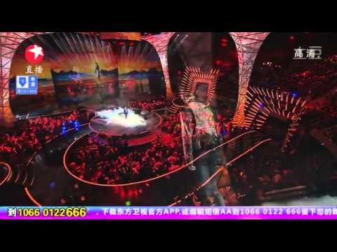 141231 #LUHAN - Shanghai Dragon TV New Year's Eve Concert l Talk& Our tomorrow