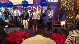 Crazy Praise Break at The Harvest Tabernacle Church!!! 12/3/17