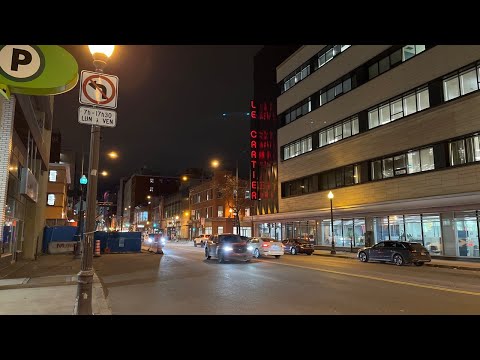 Quebec City LIVE Exploring Tuesday Evening (December 13, 2022)