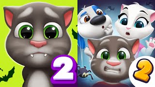 My Talking Tom 2 VS My Talking Tom Friends Halloween 2025