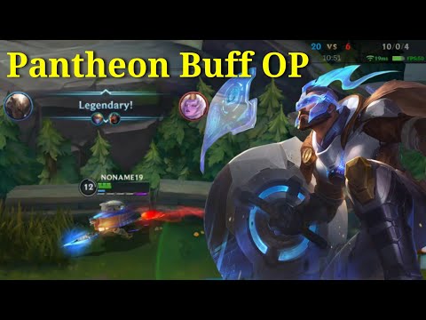 Pantheon Buff Is OP To Jungle ! Tier S 0 Dead Patch 4.0C Gameplay - League of Legends: Wild Rift