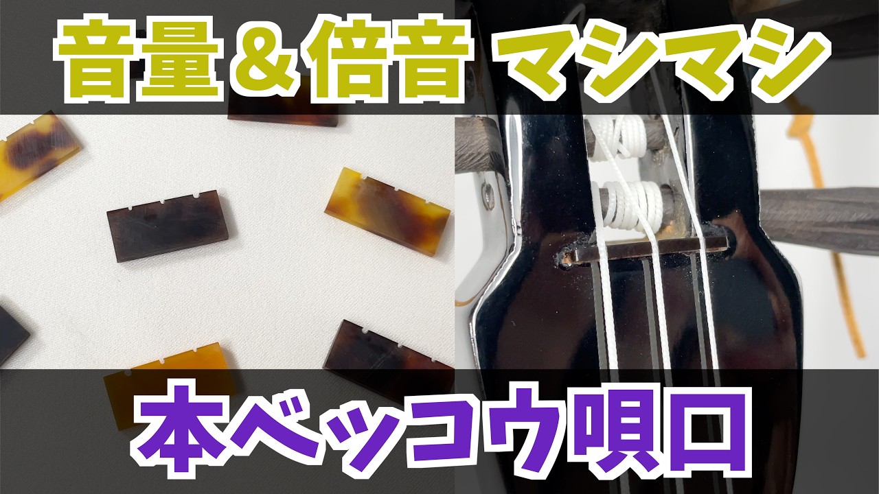 夢弦流オリジナル 長崎県産 本ベッコウ唄口を新発売しました