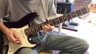 Please Come Home for Christmas, Eagles electric guitar how-to tutorial