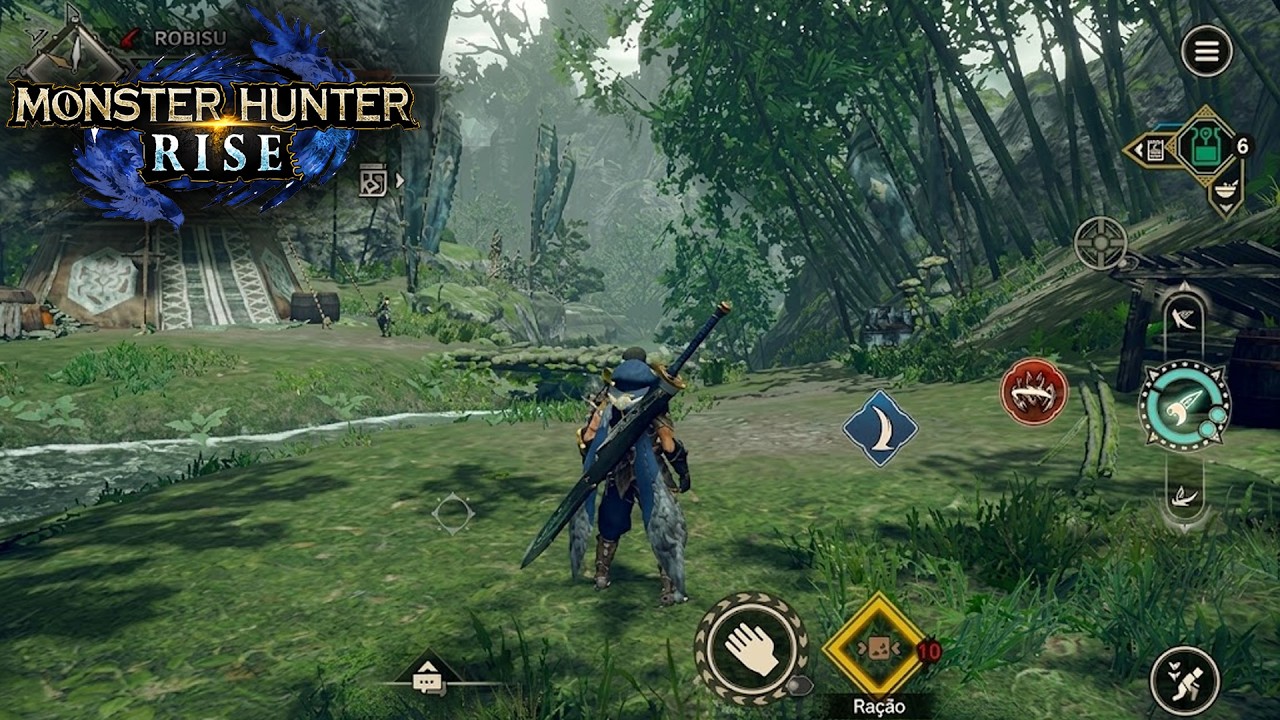 SAIU! MONSTER HUNTER RISE MOBILE - PRIMEIRA GAMEPLAY