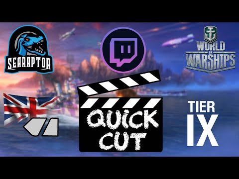 World of Warships - Quick Cut: Tier IX British Cruiser HMS Neptune (Ranked Gameplay)